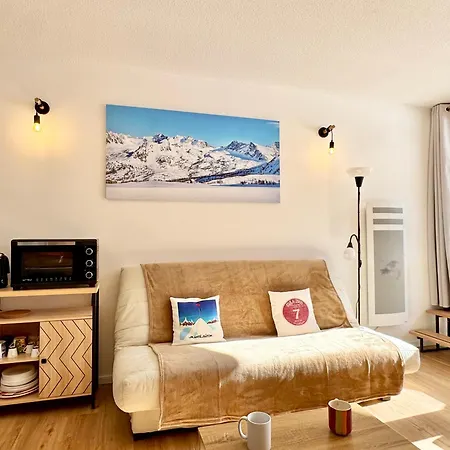 Apartamento 2 Pieces Isola 2000 - Front De Neige Exterior foto