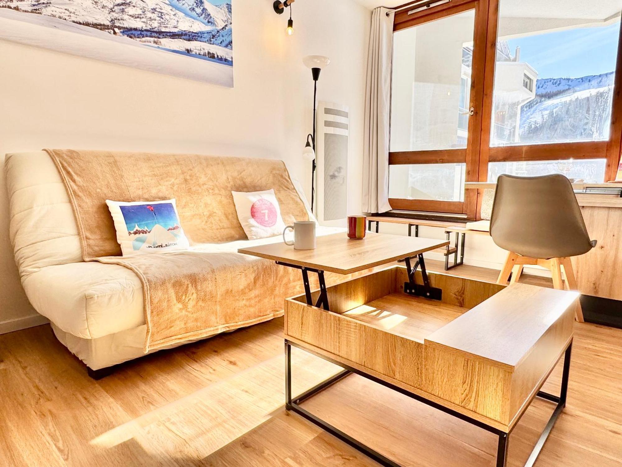 Apartment 2 Pieces - Front De Neige Isola 2000